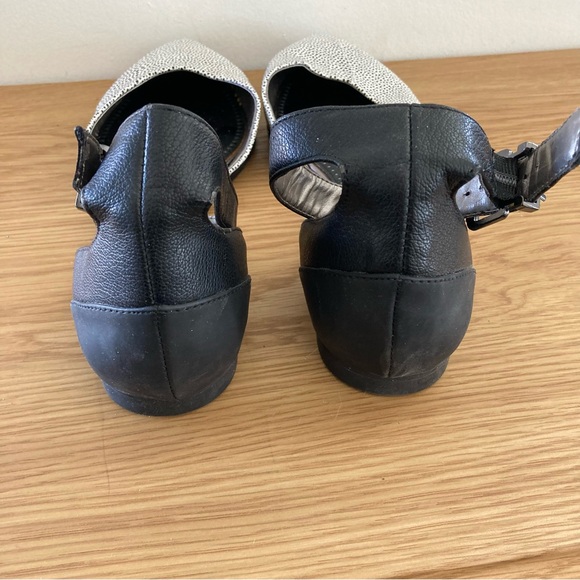 Sam Edelman Size 11 Black & White Slingback Flats - NWT - Picture 6 of 7